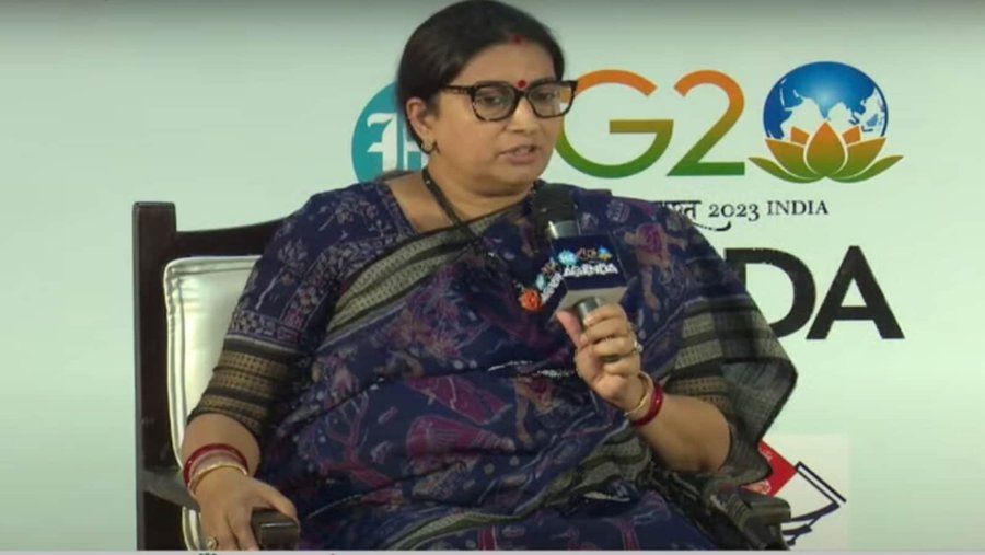 Union Minister Smriti Irani Highlights Womens Increased Participation in BJP-Led Governments Development Initiatives at G20 Summit